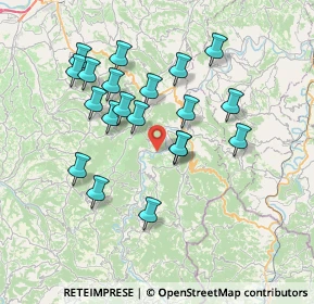 Mappa Regione Goretta, 12050 Torre Bormida CN, Italia (6.9065)