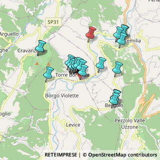 Mappa Regione Goretta, 12050 Torre Bormida CN, Italia (1.51667)