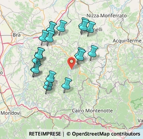 Mappa Regione Goretta, 12050 Torre Bormida CN, Italia (14.0745)