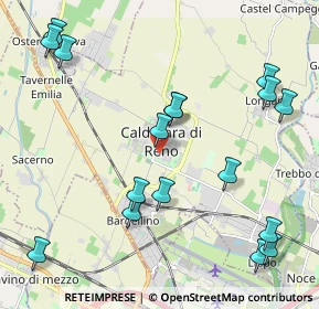 Mappa Via Perlasca, 40012 Calderara di Reno BO, Italia (2.53706)