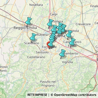 Mappa Via Quattro Passi, 41043 Formigine MO, Italia (11.21)