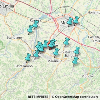 Mappa Via Quattro Passi, 41043 Formigine MO, Italia (5.82059)