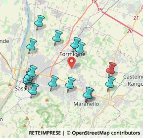 Mappa Via Quattro Passi, 41043 Formigine MO, Italia (4.16)