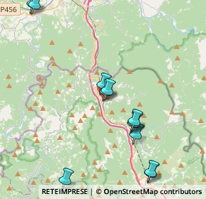 Mappa SS456, 16010 Rossiglione GE, Italia (6.196)