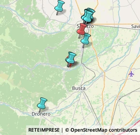 Mappa Via Isola Superiore, 12026 Piasco CN, Italia (8.36462)