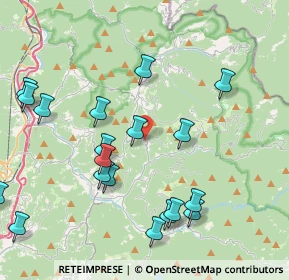 Mappa Località Nenno Casà, 16010 Crocefieschi GE, Italia (5.0085)