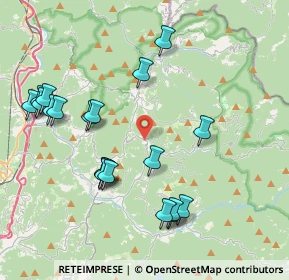 Mappa Località Nenno Casà, 16010 Crocefieschi GE, Italia (4.407)