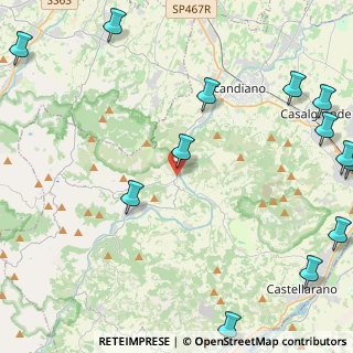 Mappa Via per Viano, 42030 Viano RE, Italia (6.72231)