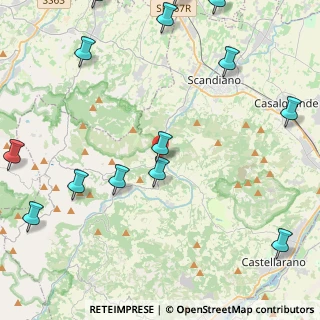 Mappa Via per Viano, 42030 Viano RE, Italia (6.21)