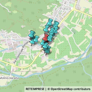 Mappa Via Donatori di Sangue, 12026 Piasco CN, Italia (0.23667)
