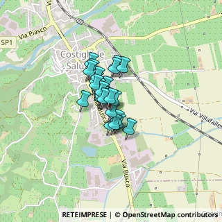 Mappa Via Cimitero, 12024 Costigliole Saluzzo CN, Italia (0.21111)