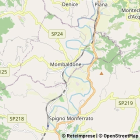 Mappa Mombaldone