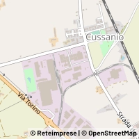 Mapa Fossano