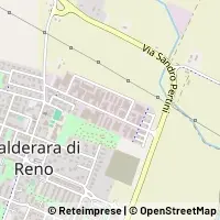 Karte Calderara di Reno