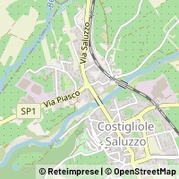 Map Costigliole Saluzzo