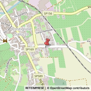 Mappa Via Villafalletto, 30, 12024 Costigliole Saluzzo, Cuneo (Piemonte)
