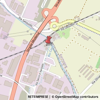 Mappa Via Sacco e Vanzetti, 73, 41042 Fiorano Modenese, Modena (Emilia Romagna)