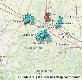 Mappa Via Trentino Alto Adige, 41049 Sassuolo MO, Italia (11.38067)