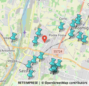 Mappa Via Trentino Alto Adige, 41049 Sassuolo MO, Italia (2.532)