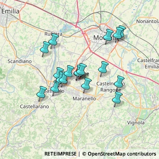 Mappa Via Elsa Morante, 41043 Formigine MO, Italia (6.31056)