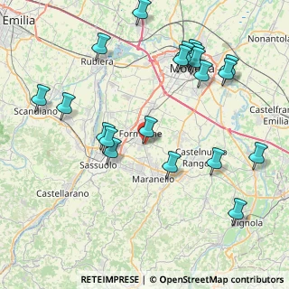 Mappa Via Elsa Morante, 41043 Formigine MO, Italia (9.536)