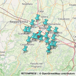 Mappa Via Elsa Morante, 41043 Formigine MO, Italia (11.269)
