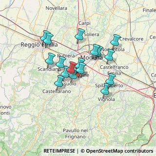 Mappa Via Felice Cavallotti, 41043 Formigine MO, Italia (11.29353)