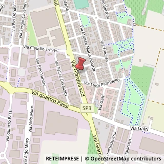 Mappa Via Giardini Sud, 100, 41043 Formigine, Modena (Emilia Romagna)