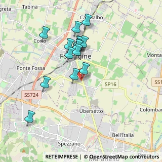Mappa Via Pietro Giardini sud, 41043 Formigine MO, Italia (1.75133)