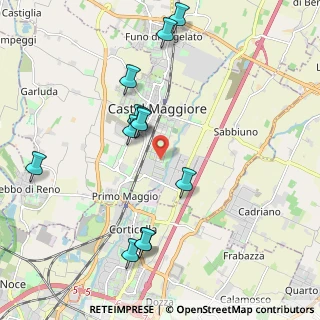 Mappa Via Massimo Troisi, 40013 Castel Maggiore BO, Italia (2.13083)