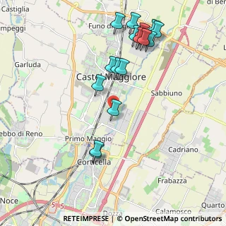 Mappa Via Massimo Troisi, 40013 Castel Maggiore BO, Italia (2.20235)