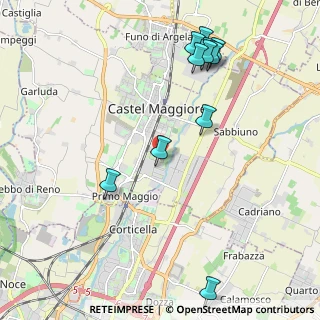 Mappa Via Massimo Troisi, 40013 Castel Maggiore BO, Italia (2.42273)