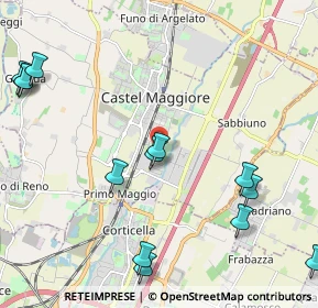 Mappa Via Massimo Troisi, 40013 Castel Maggiore BO, Italia (2.77769)