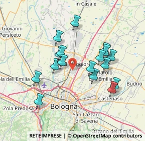 Mappa Via Massimo Troisi, 40013 Castel Maggiore BO, Italia (6.64)
