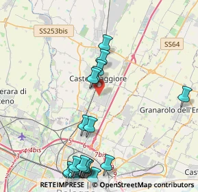 Mappa Via Massimo Troisi, 40013 Castel Maggiore BO, Italia (5.272)