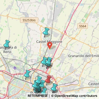 Mappa Via Massimo Troisi, 40013 Castel Maggiore BO, Italia (6.5505)