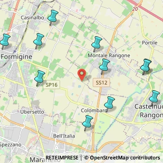 Mappa Via Imperatora, 41043 Formigine MO, Italia (2.86727)