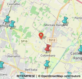 Mappa Via Imperatora, 41043 Formigine MO, Italia (3.74167)