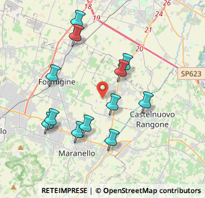 Mappa Via Imperatora, 41043 Formigine MO, Italia (3.71833)