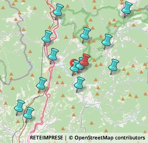 Mappa Località Bosco, 16010 Savignone GE, Italia (3.94143)