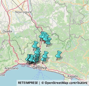 Mappa Località Bosco, 16010 Savignone GE, Italia (13.124)