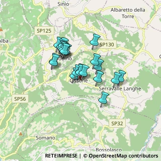 Mappa Via Airali, 12050 Cissone CN, Italia (1.28696)