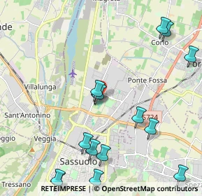 Mappa Via Emilia Romagna, 41049 Sassuolo MO, Italia (2.61733)
