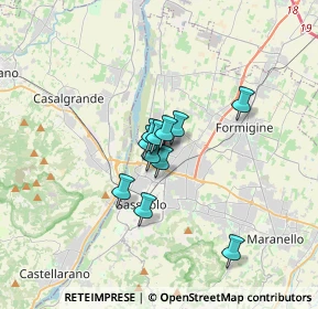 Mappa Via Emilia Romagna, 41049 Sassuolo MO, Italia (2.08273)