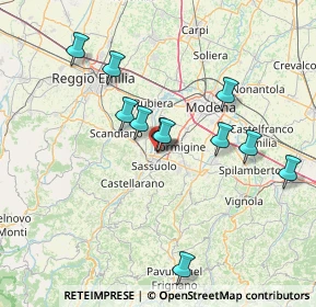 Mappa Via Monte Pasubio, 41049 Sassuolo MO, Italia (13.78)