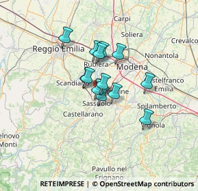 Mappa Via Monte Pasubio, 41049 Sassuolo MO, Italia (8.81)