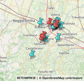 Mappa 41029 Sassuolo MO, Italia (10.397)