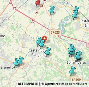 Mappa Stradello Canneti, 41051 Castelnuovo Rangone MO, Italia (5.31813)