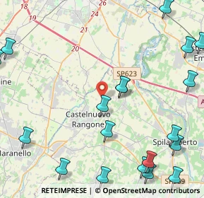 Mappa Stradello Canneti, 41051 Castelnuovo Rangone MO, Italia (6.297)