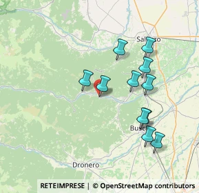 Mappa Via Guglielmo Marconi, 12020 Venasca CN, Italia (7.07455)